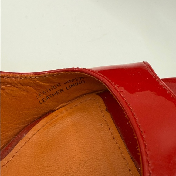 Via Spiga red patent leather heels - Picture 7 of 8